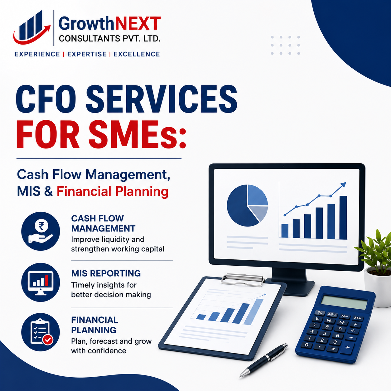CFO Services for SMEs: Cash Flow Management, MIS & Financial Planning